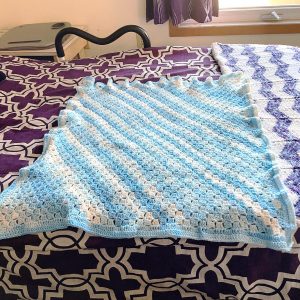 Corner to Corner Baby Blanket